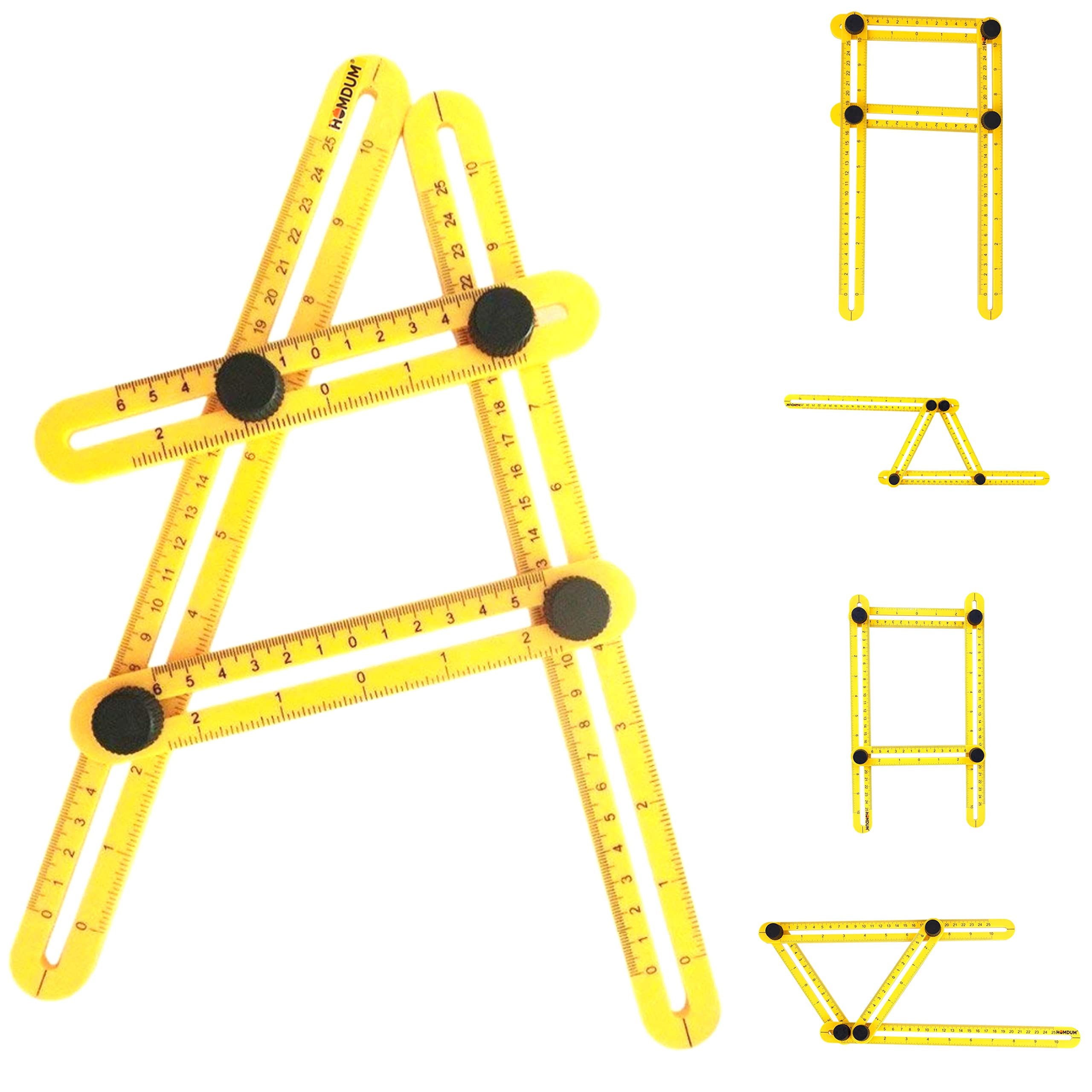 Homdum Multi Angle Ruler Angle Izer Four Sided Ruler Mechanism ...