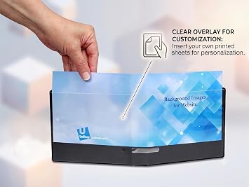 محفظة UniKeep Disc 10 CD / DVD مع 10 صفحات - حزمة من 3