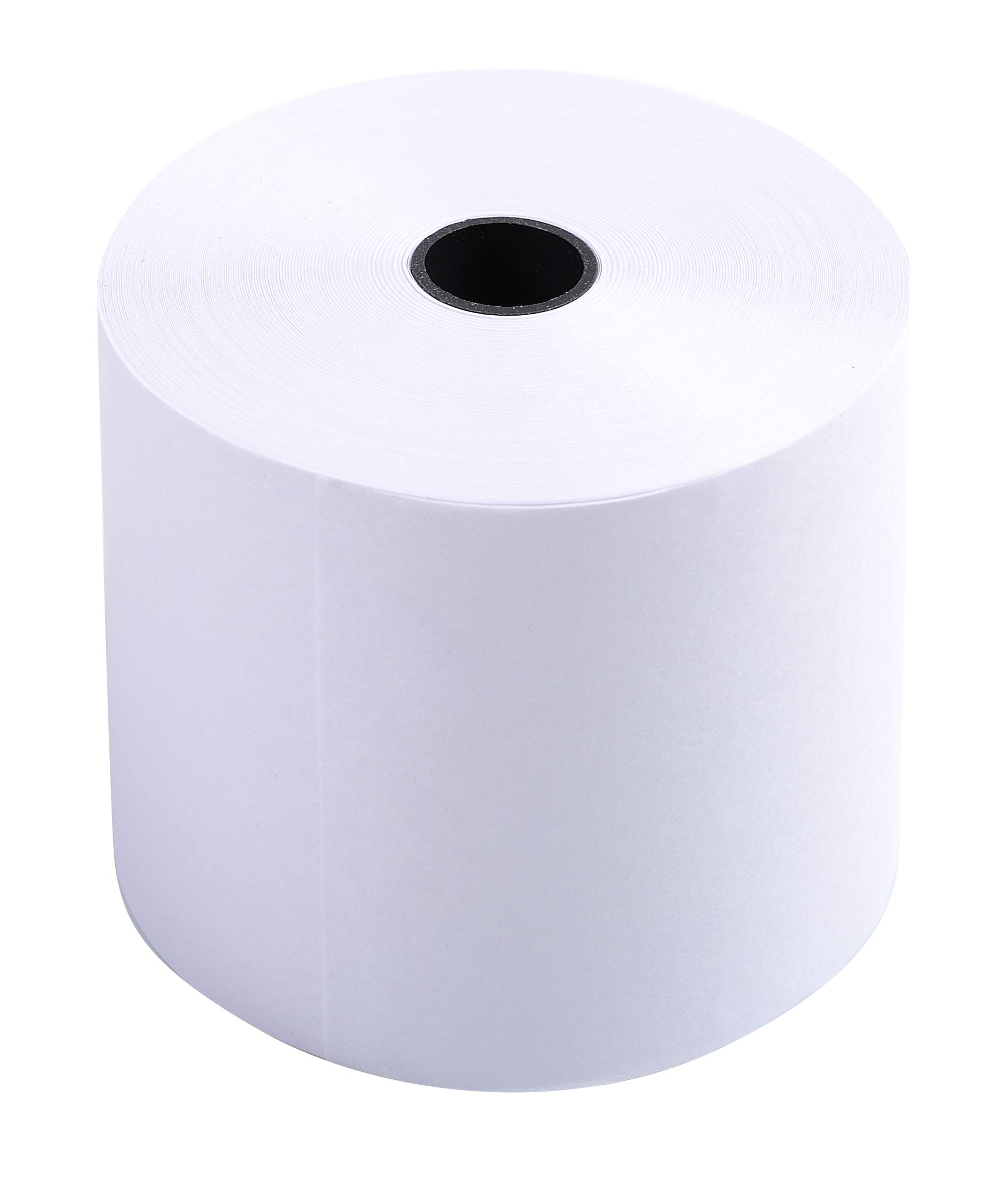 Exacompta - Réf. 40592E - Lot de 10 bobines pour machine à calculer et caisse - largeur 57 mm x diamètre 70 mm - mandrin 12 mm - 1 pli offset extra-blanc 60g/m² - Métrage (+ ou - 2m) : 40 m