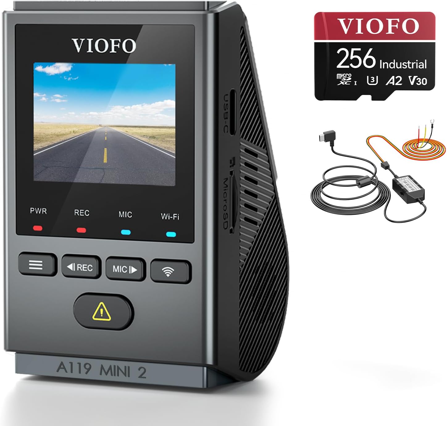 【Bundle VIOFO A119 MINI 2 + 256GB Card + HK4 Hardwire
