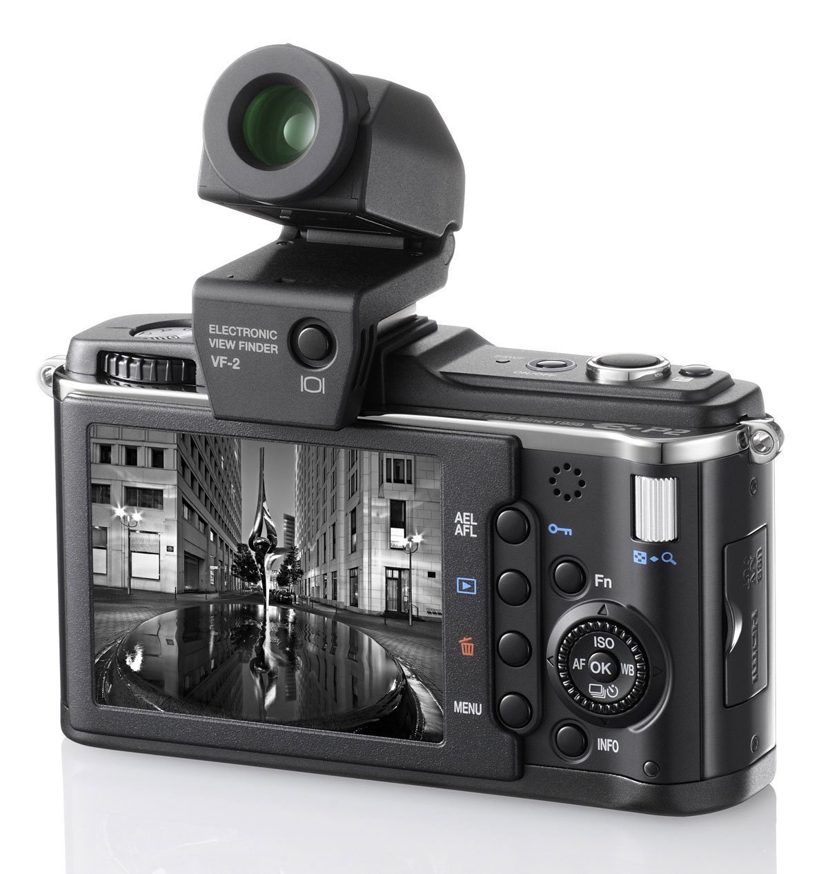 Olympus E-P2 Compact System Camera (14-42mm lens & VF-2 electronic