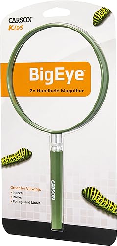 Miniatura 9 de Carson HU-20AMMU Bigeye Lupa con lente de gran tamaño (juego de 10), 5"
