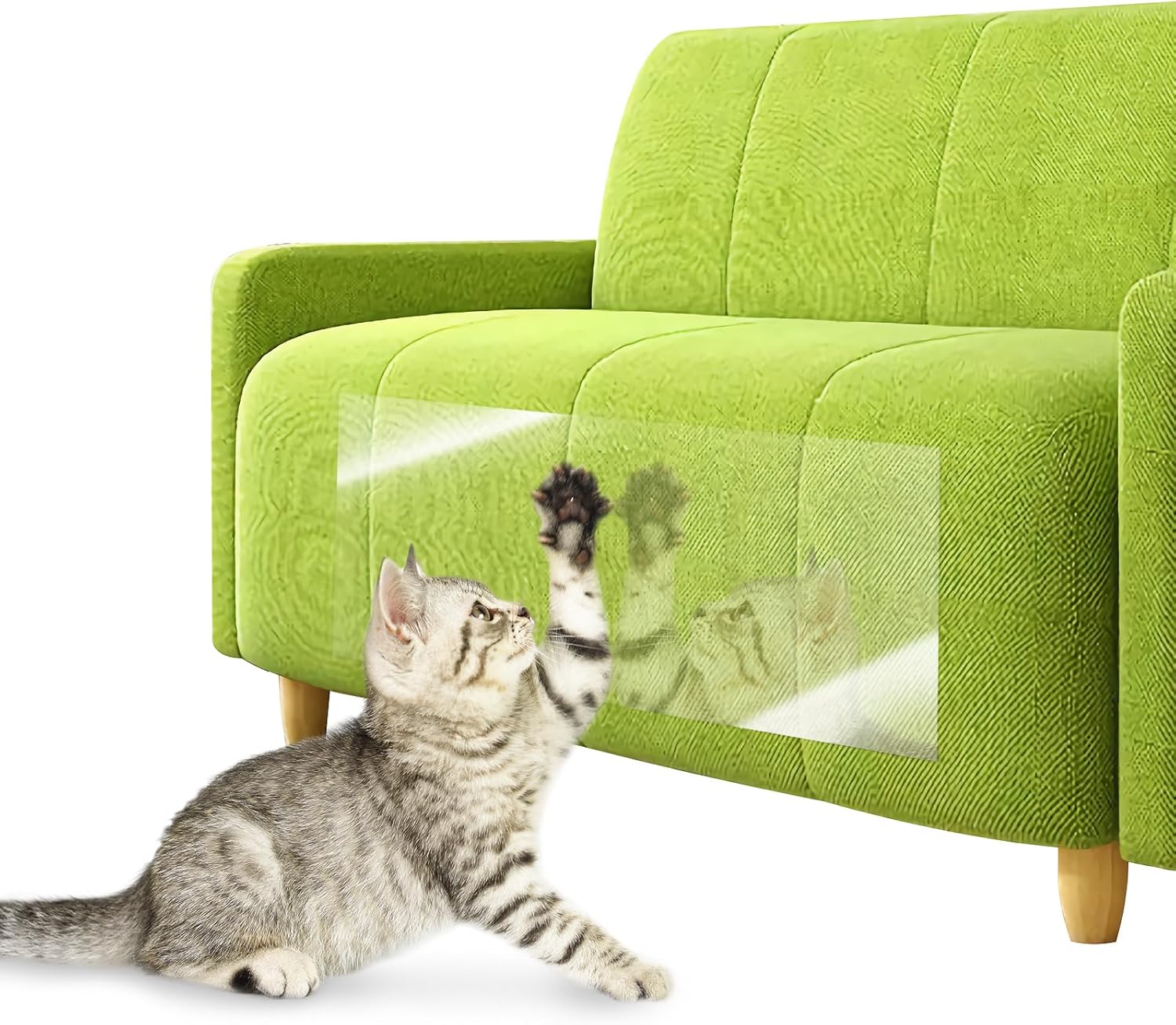 LXLOVESM Clear Cat Scratch Furniture Protector 18 Pack