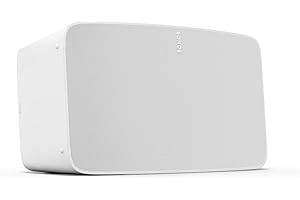 Sonos Five: Wireless HiFi Speaker for Dynamic Music, Pure Sound and True Bass Experience