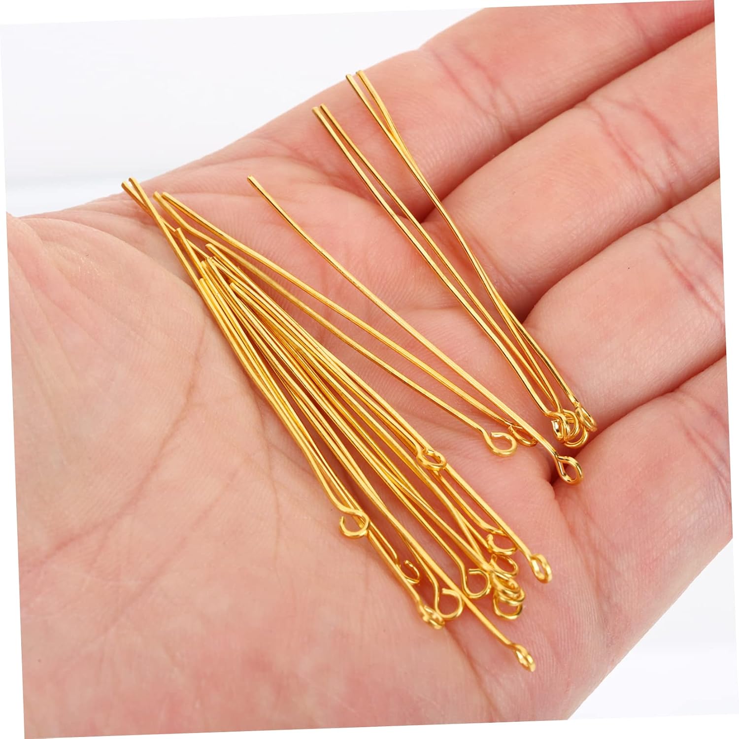STOBOK 1000pcs Metal for Jewelry Making for Earrings Bracelets Pendants and More for Craft Projects Mixed Colors