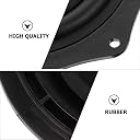 Milisten 2pcs 4 inch Woofer Membrane Iron Rubber Loudspeaker Membrane Passive Bass Diaphragm Plate Replacement Kit for Bass Speaker Subwoofer Loudspeaker Audio DIY Repair gallery image