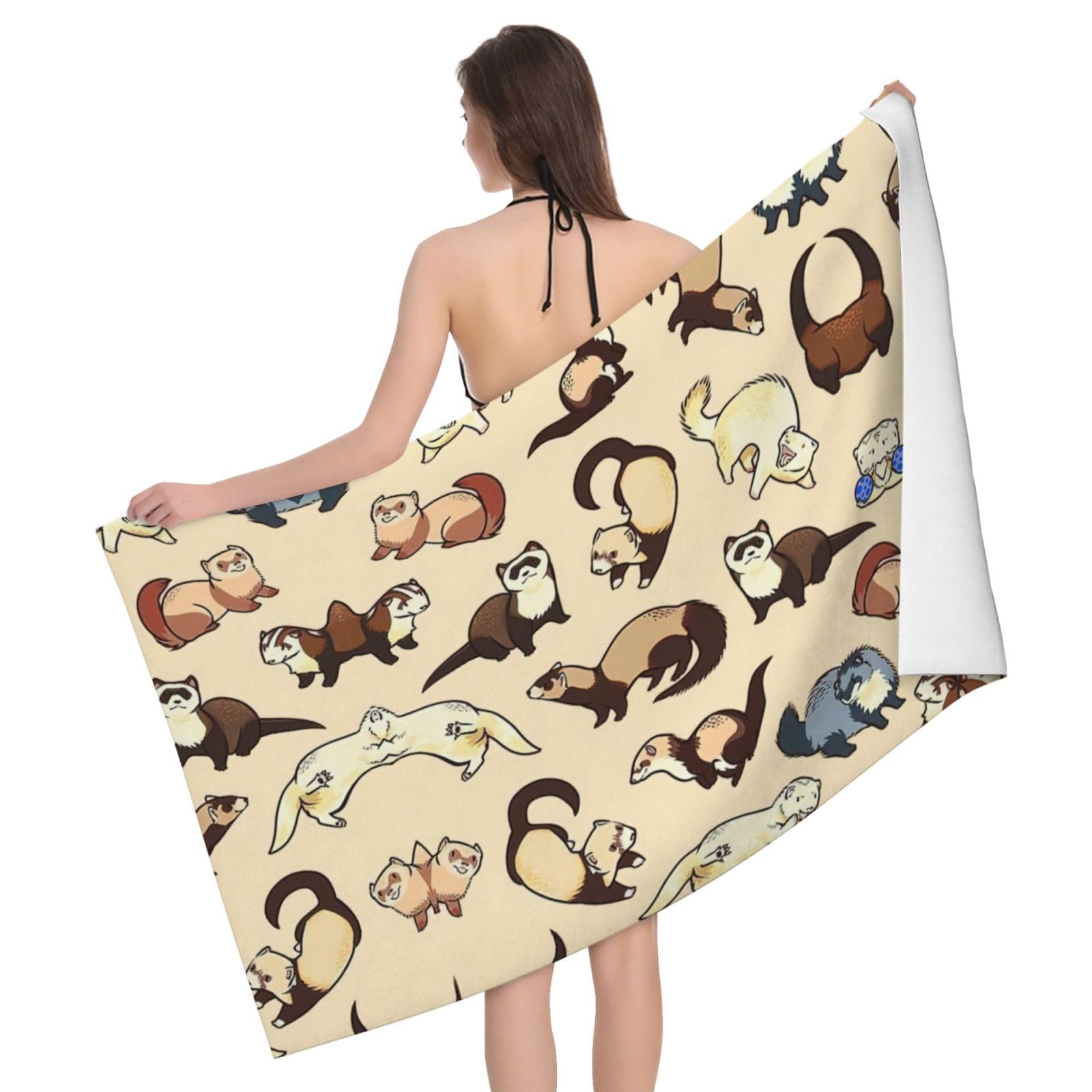Serviette de fitness pour salle de bain et décoration de chambre