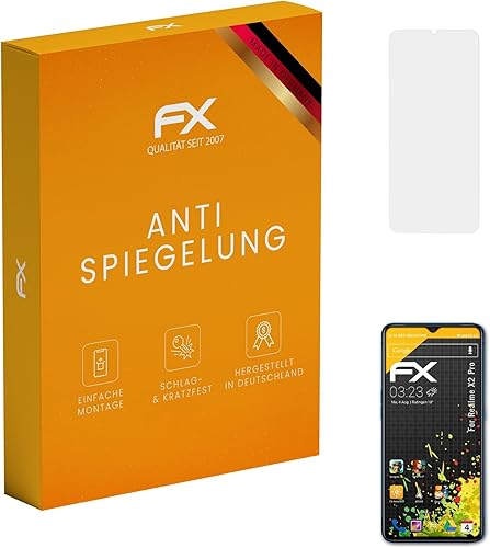 Protector de pantalla compatible con Realme X2 Pro Screen Protection Film, antirreflectante y absorbente de golpes FX (3X)