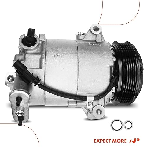 Miniatura 9 de A-Premium Compresor AC con embrague compatible con Buick Verano 2.4L 2012, estilo CSP15