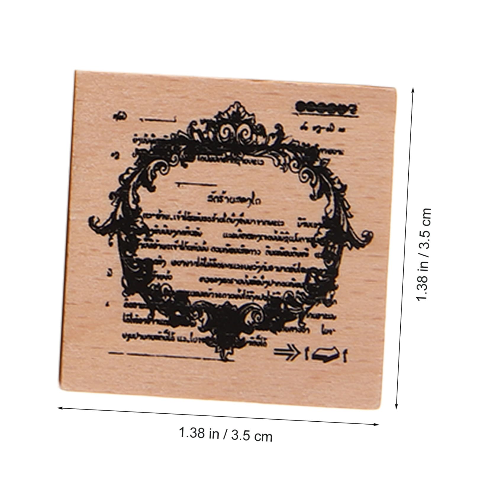 5 Set Sigillo Di Legno Kit Strumento Per Album Chiaro Libro Di Scarto Etichetta Diario Spazzatura Impressioni Timbri Numerici Lettera Forniture Di Giornale Film 8 Pezzi * 5 NUOBESTY