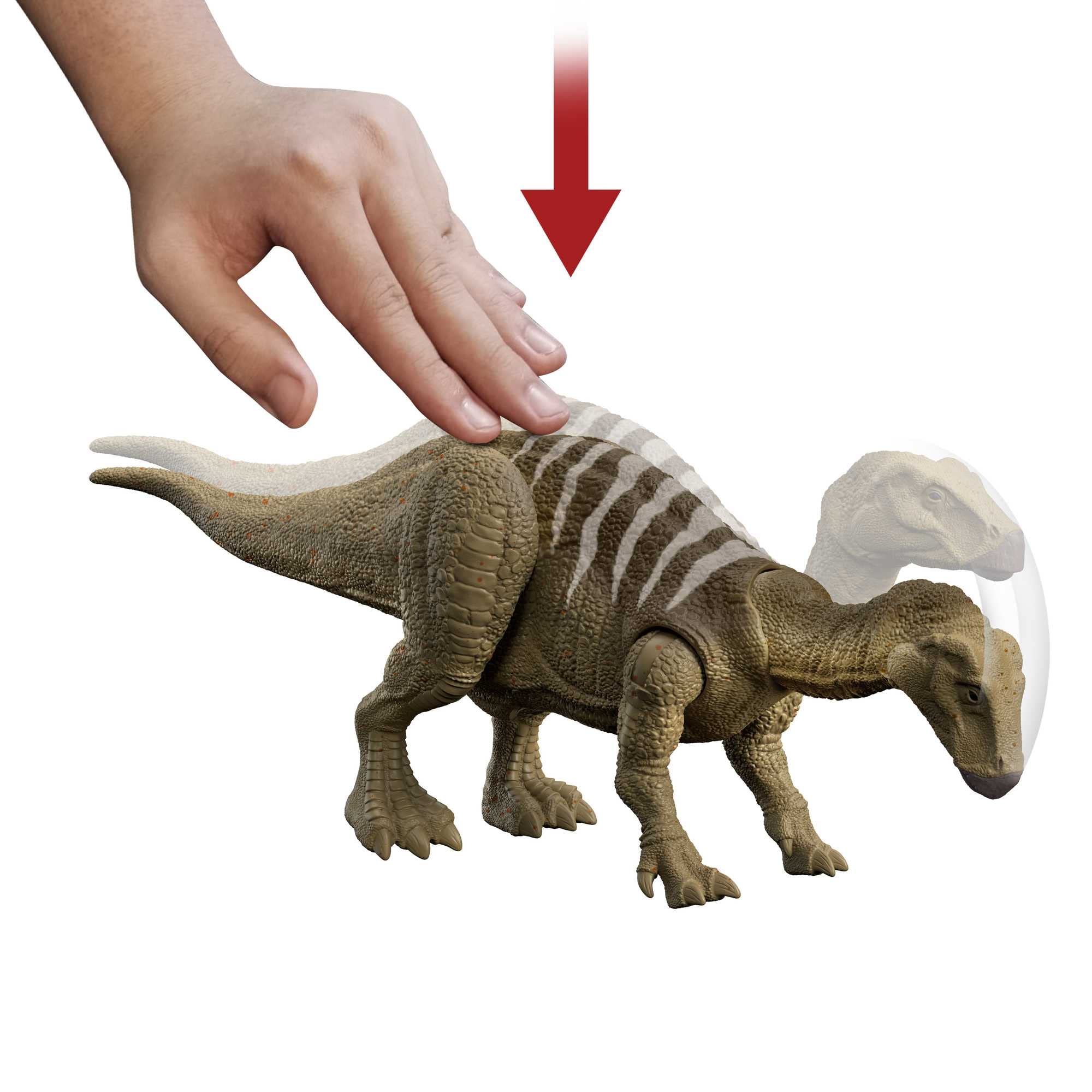 イグアノドン A&B 2個セット 国立博物館 恐竜フィギュア 金属製