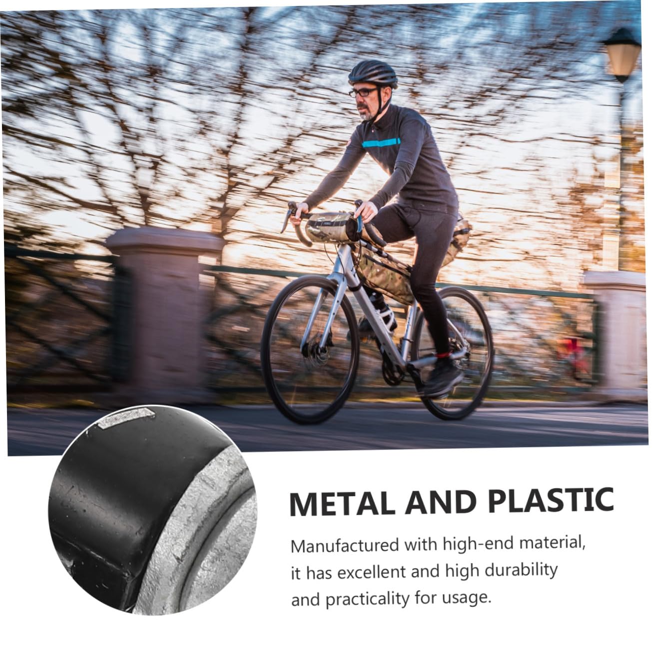 SUPVOX Freno a Disco Freni a Disco Meccanici Freno Bici Freni Bici Freni a Disco rotori Freni a Disco per Mountain Bike da Strada Freni a Disco Leggeri plastica Black