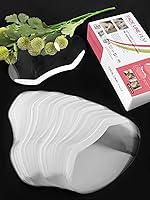 Vista 7 de EBANKU 300 Piezas Visera de Protección para Cara y Ojos en la Ducha, Visera de Plástico para Ojos, Protector de Ojos para Maquillaje, Viseras