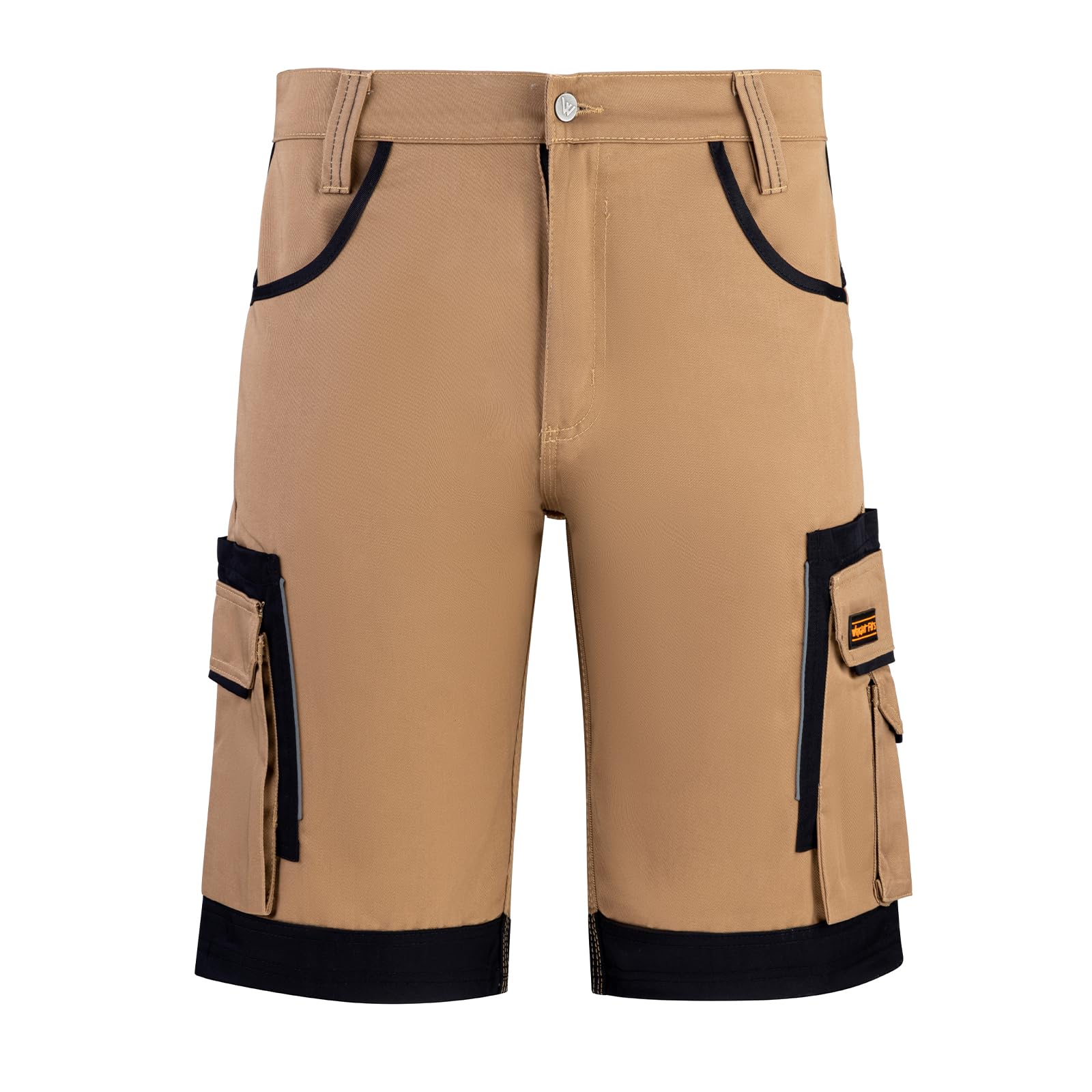 WrightFits Men Cargo Shorts -Work Shorts Safety Combat Summer Shorts - Multi Pockets - Triple Stitched - Durable Workwear — view 10