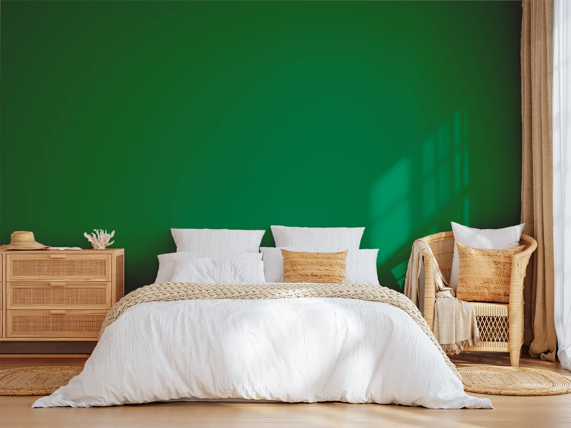 BOX DECO COLORES - Pintura de pared acrílica con aspecto mate (2,5 L, verde eléctrico)