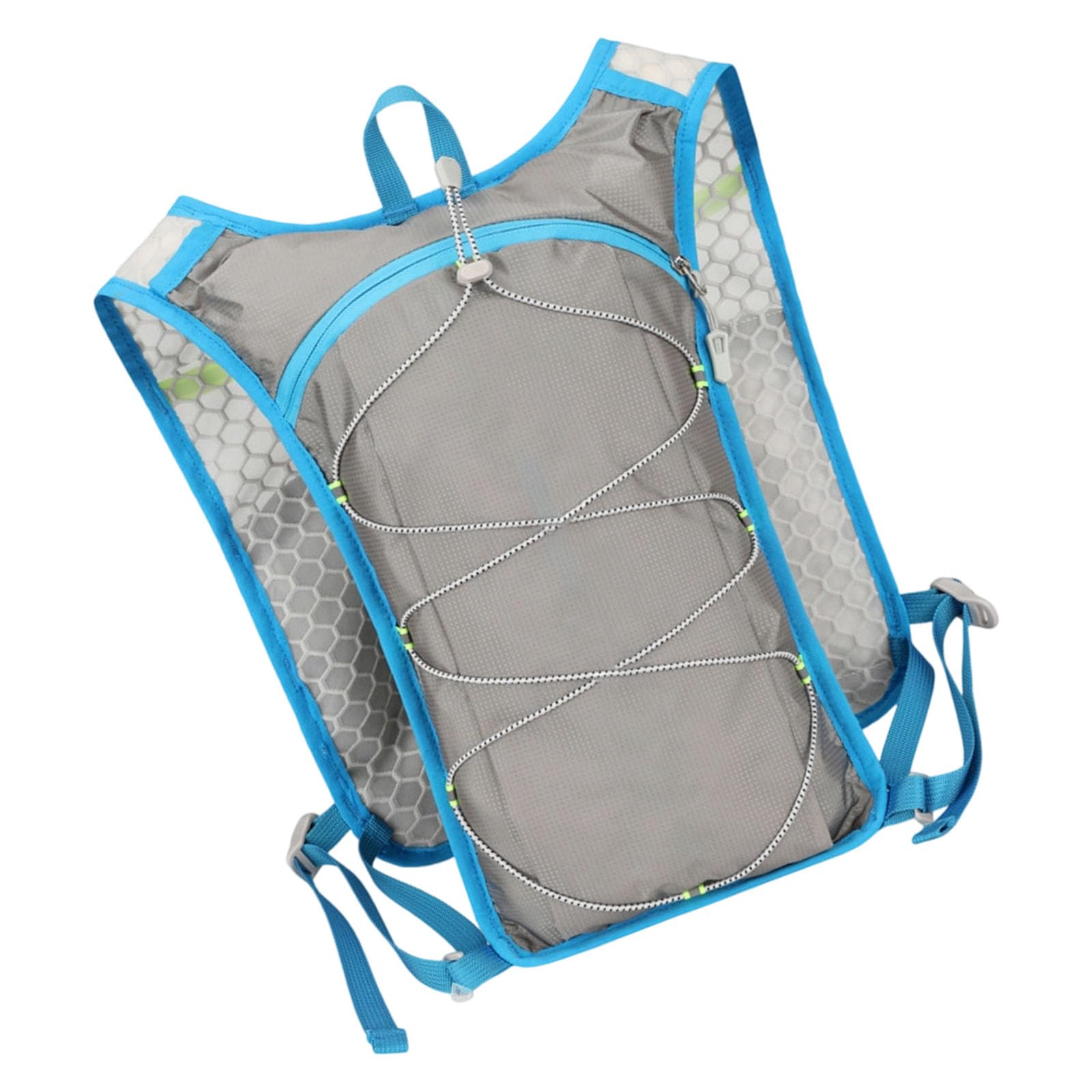 Zaino Idratante per la Competizione con Scomparti Organizzati, Ammortizzazione in Rete Ventilata, Permanente per Incontri Corsa in Corsa, Zaino Ventilato Rapiddry