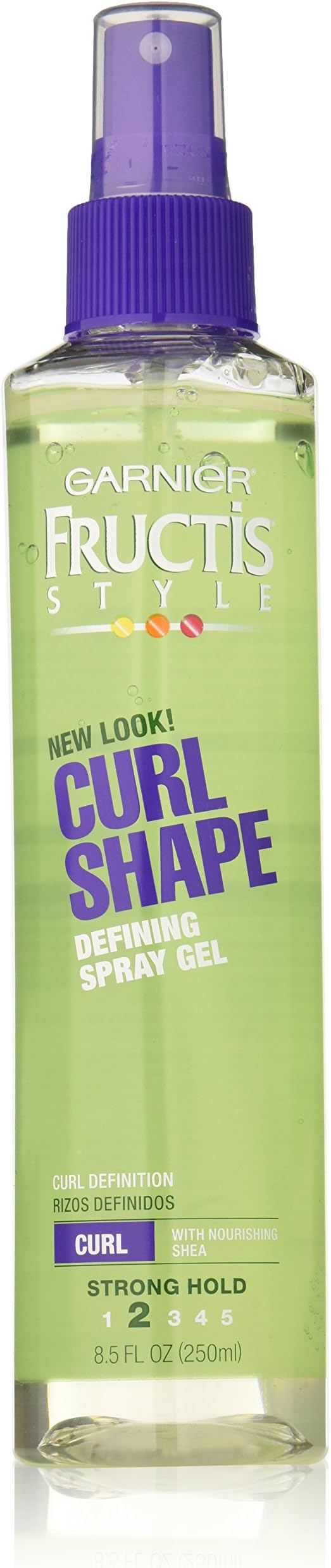 Garnier Fructis Style Curl Shape Defining Spray Gel, Curly Hair, 8.5 fl. oz.