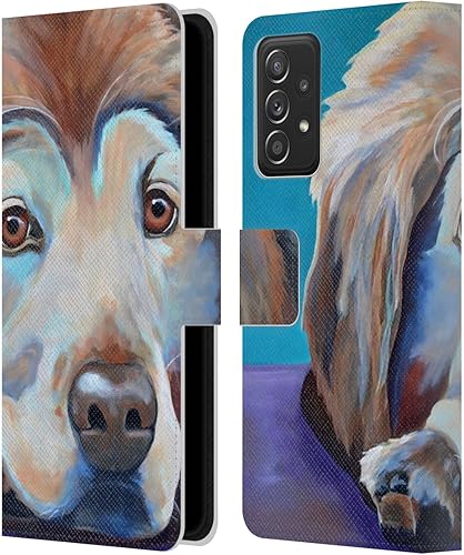 Head Case Designs Officially Licensed Jody Wright A Little Rest & Relaxation Dog and Cat Collection Leather Book Wallet Case Cover Compatible with