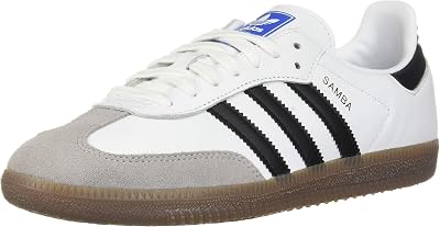 adidas gazelle silver green womens Adidas Women's Samba White/Black – Tip Top Shoes of New York main image 0