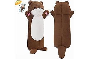 Adorable Weighted Giant Sea Otter Pillow: A Delightful Companion for All