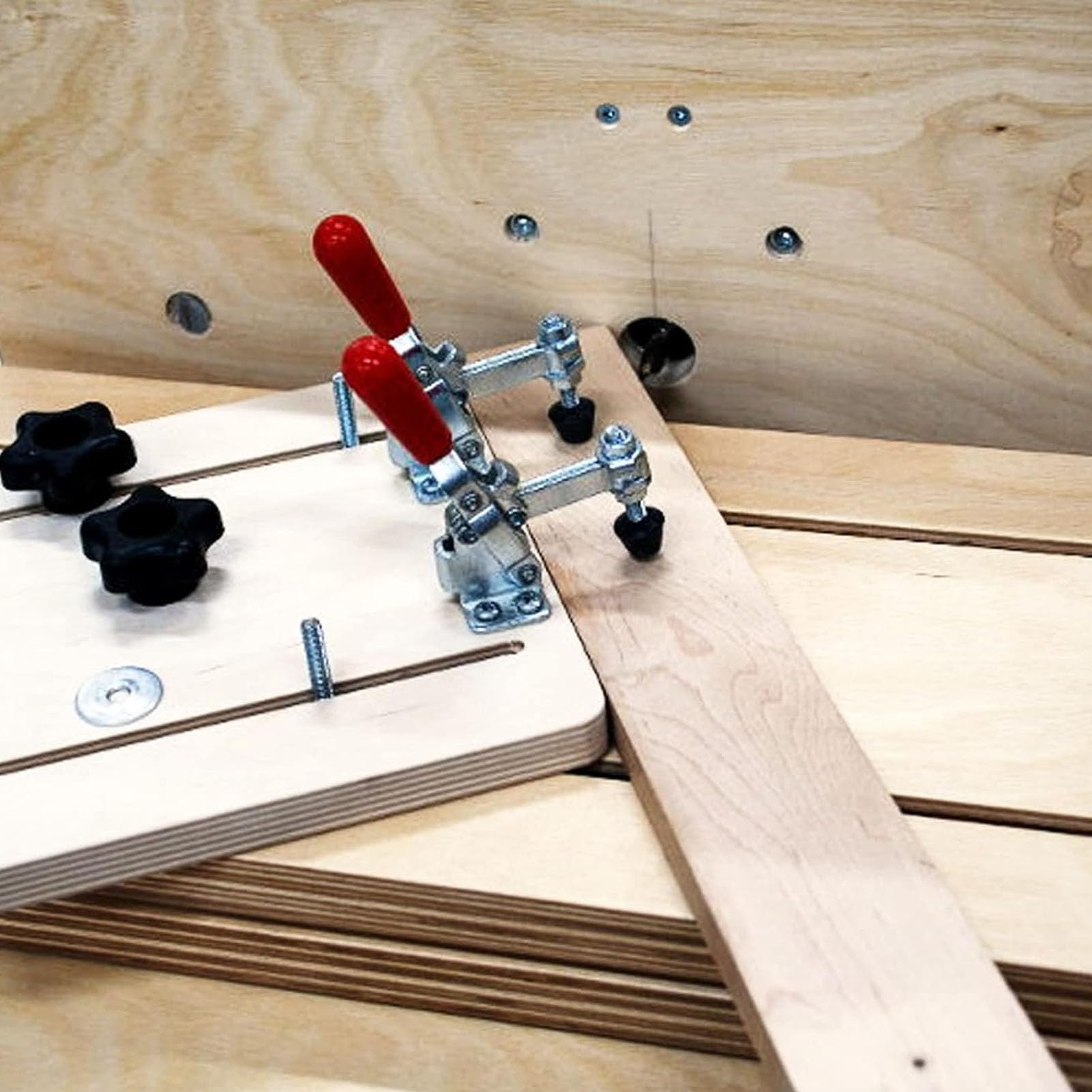 Left Right Push Pull Toggle Clamp Iron Head Quick Release Push Pull Clamp Machine Operating