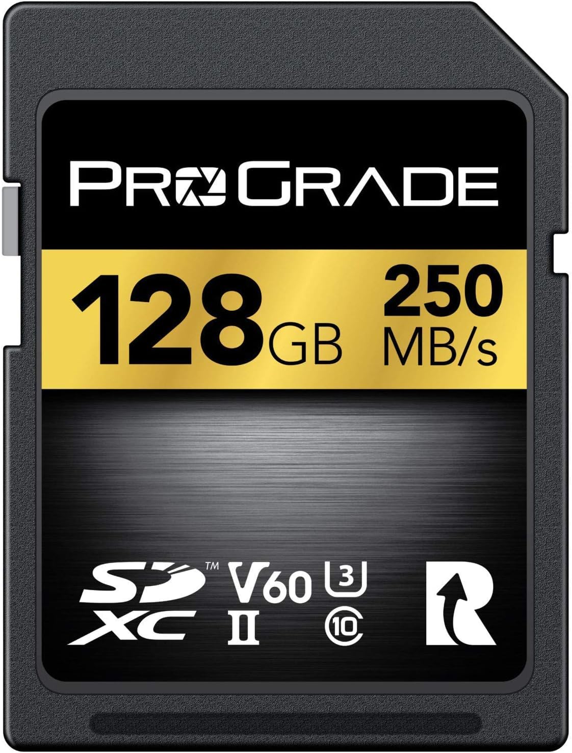 SD UHS-II 128 GB Karte V60 - Schreibgeschwindigkeit bis zu 130MB/s und Lesegeschwindigkeit von 250MB/s | Für professionelle Filmemacher, Fotografen und Kuratoren von Inhalten - von Prograde Digital