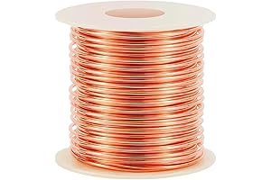 16 Gauge Pure Copper Wire for Electroculture Gardening, Crafting, and DIY Projects
