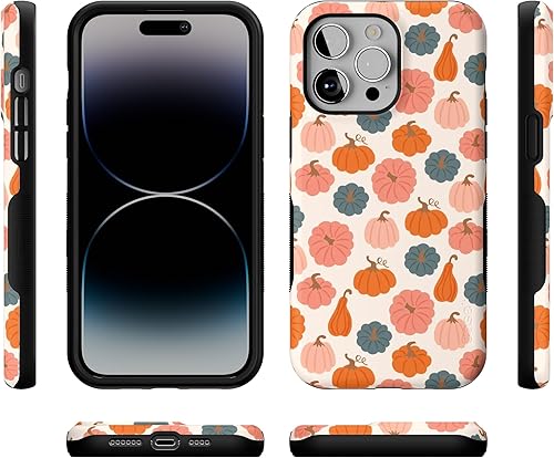 Vista 1370 de Casely - Funda para iPhone 14 Pro Max, Viva La Vida, Frida Kahlo Floral Collage, compatible con MagSafe 10 Frida Kahlo Viva La Vida Collage