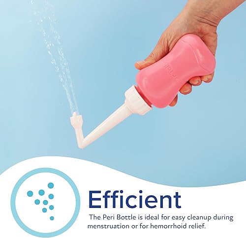Miniatura 3 de Dr. Talbot's Mom Postpartum Peri Bottle con bolsa de transporte  Botella de spray perineal de silicona para madres  12.2 onzas líquidas