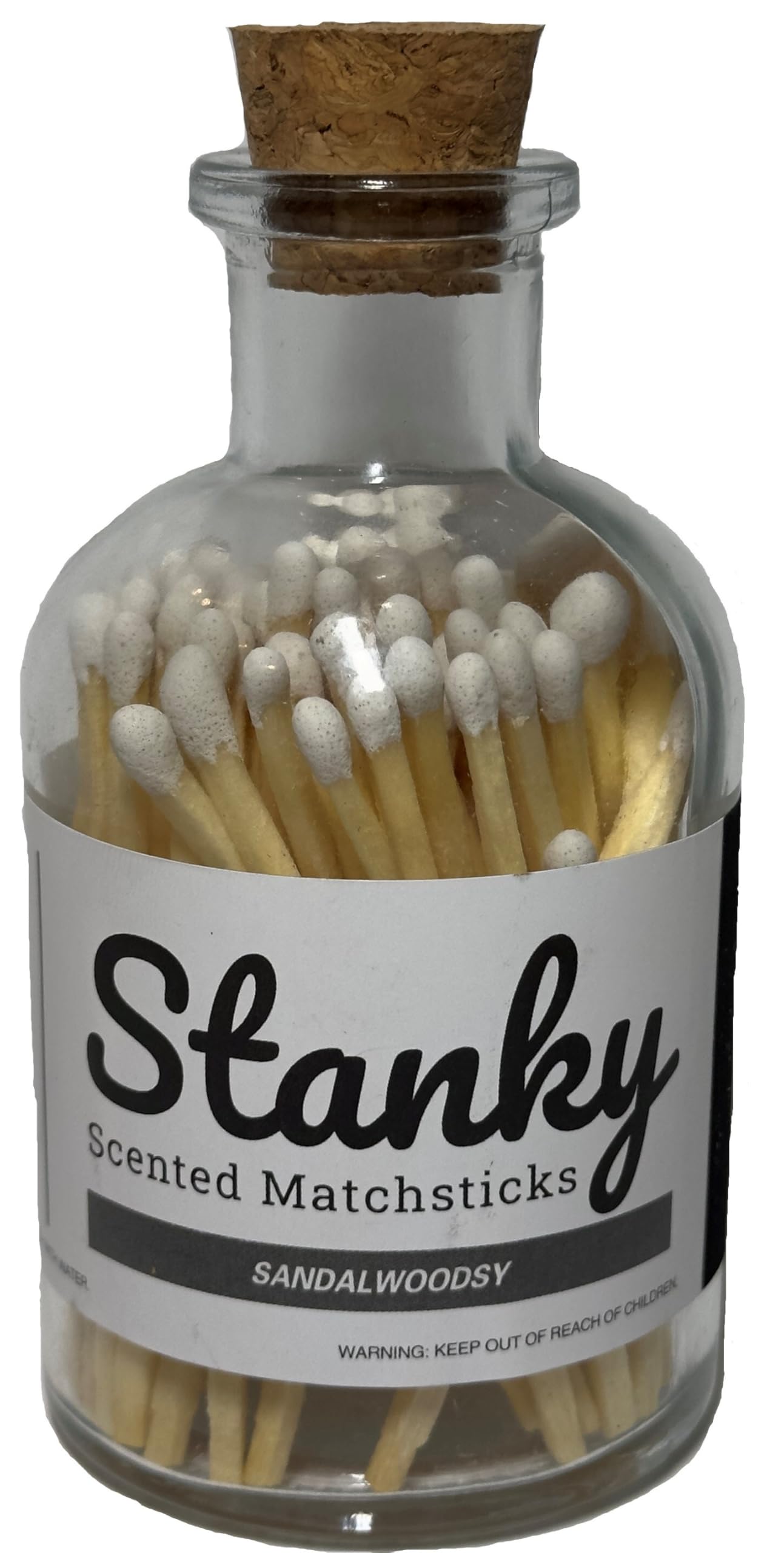 Stanky Scented Matchsticks (Sandalwoodsy) After-You-Go, Odor Elimination