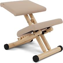 Varier Multi Foldable Ergonomic Kneeling Chair, Adjustable Knee Stool