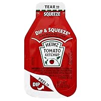 Vista 18 de Paquetes Heinz de ketchup de porción individual (0.3 oz por paquete, paquete de 200)