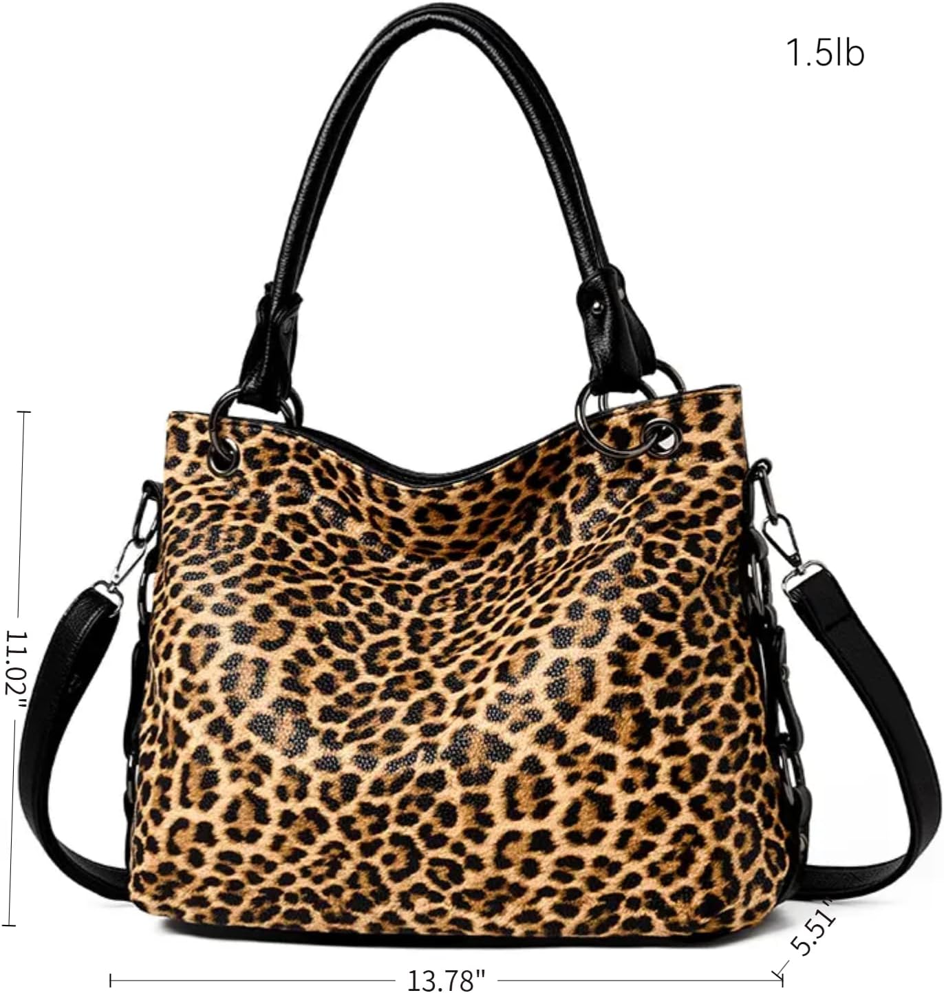 Hobo Bags For Women Handbags And Bucket Bag Leather Tote Bag Purse - Image 4