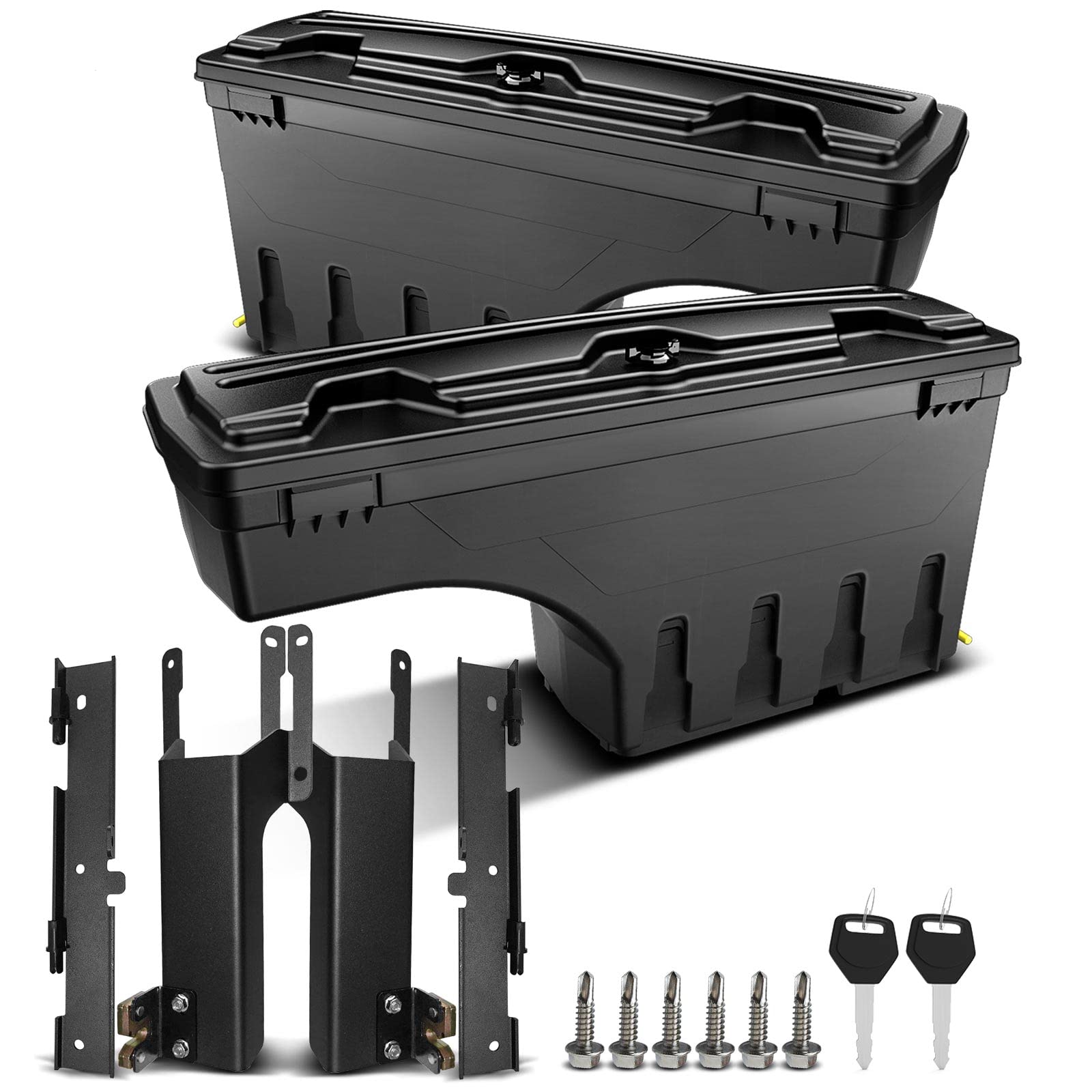 YHTAUTO Truck Bed Storage Tool Box Case Toolbox Compatible with 2015