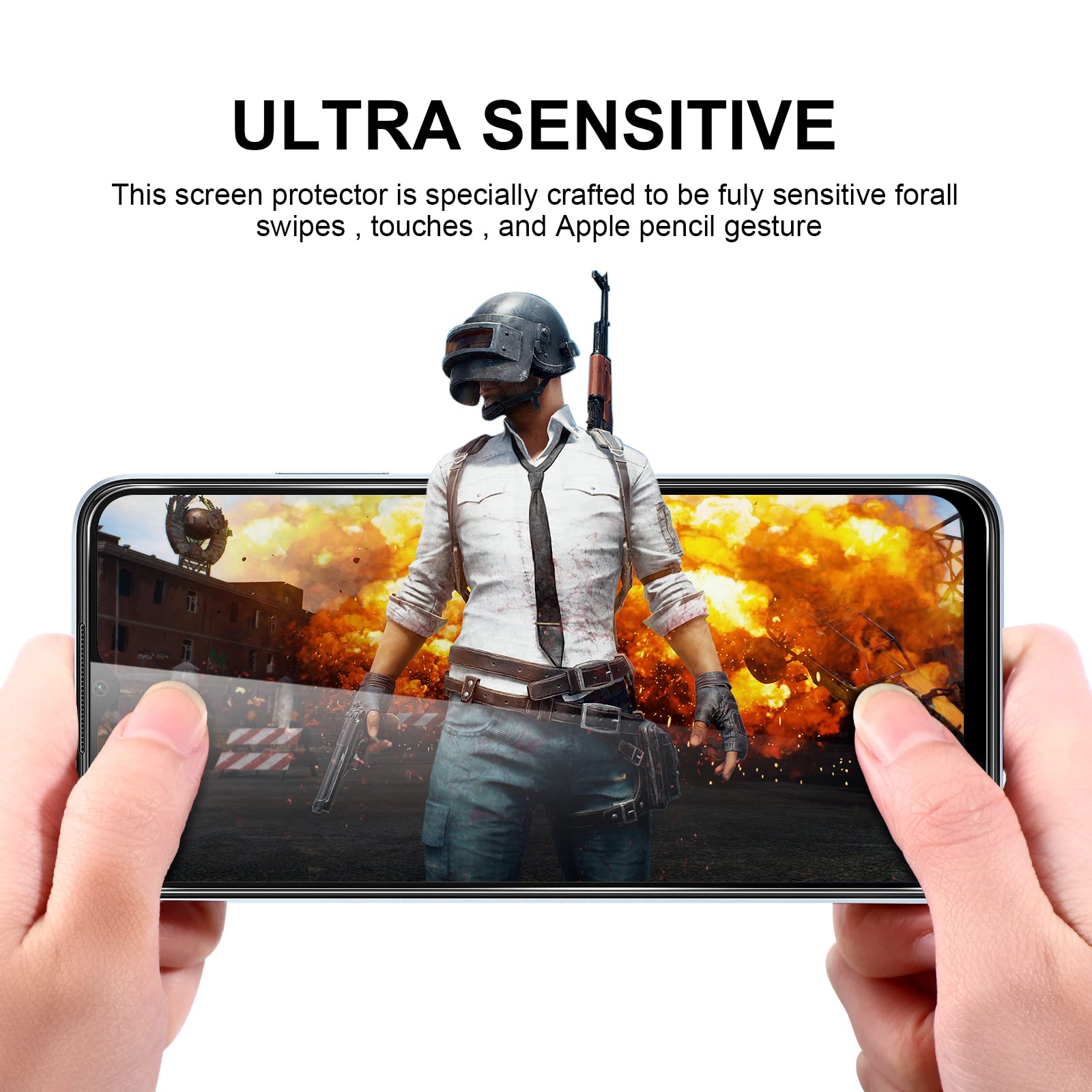 Shantime [2 pezzi Pellicola Vetro Temperato Compatibile con OPPO A17 (6.56 pollici), HD Chiaro Antigraffio Senza Bolle