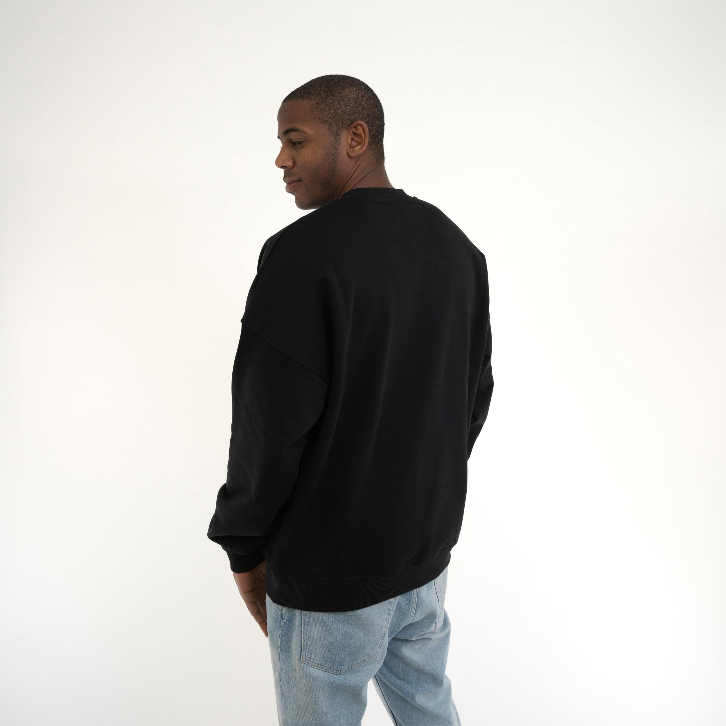 Johnny Urban Sudaderas Hombres & Mujeres - Carter - Jersey Sudadera Sin Capucha - Oversize Crewneck Sweatshirt - Basic Unisex Pullover - Cuello Redondo