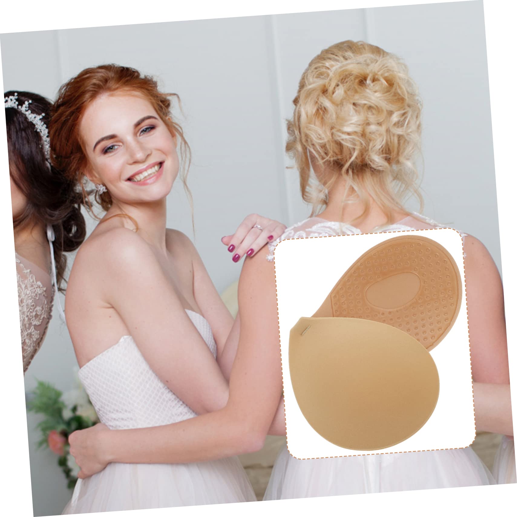 5 Pares sujetador invisible sujetadores de corte bajo para mujer sujetadores sin tirantes para mujer push up bra strapless bra empuja hacia arriba el sujetador pegajoso spandex