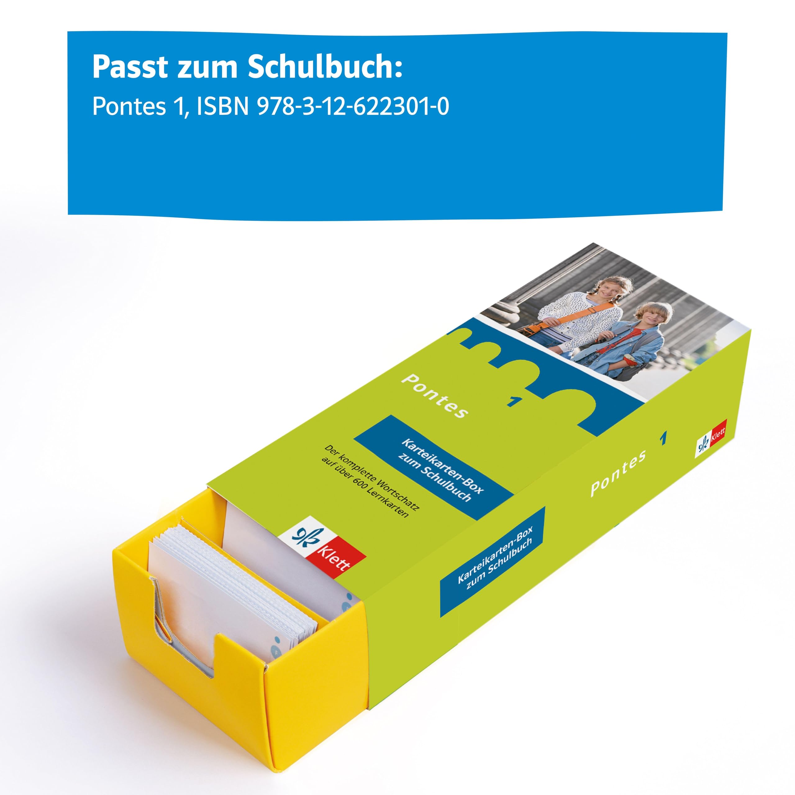 Pontes 1 - Vokabel-Lernbox zum Schulbuch: Latein passend zum Lehrwerk üben (Pontes. Ausgabe ab 2014)