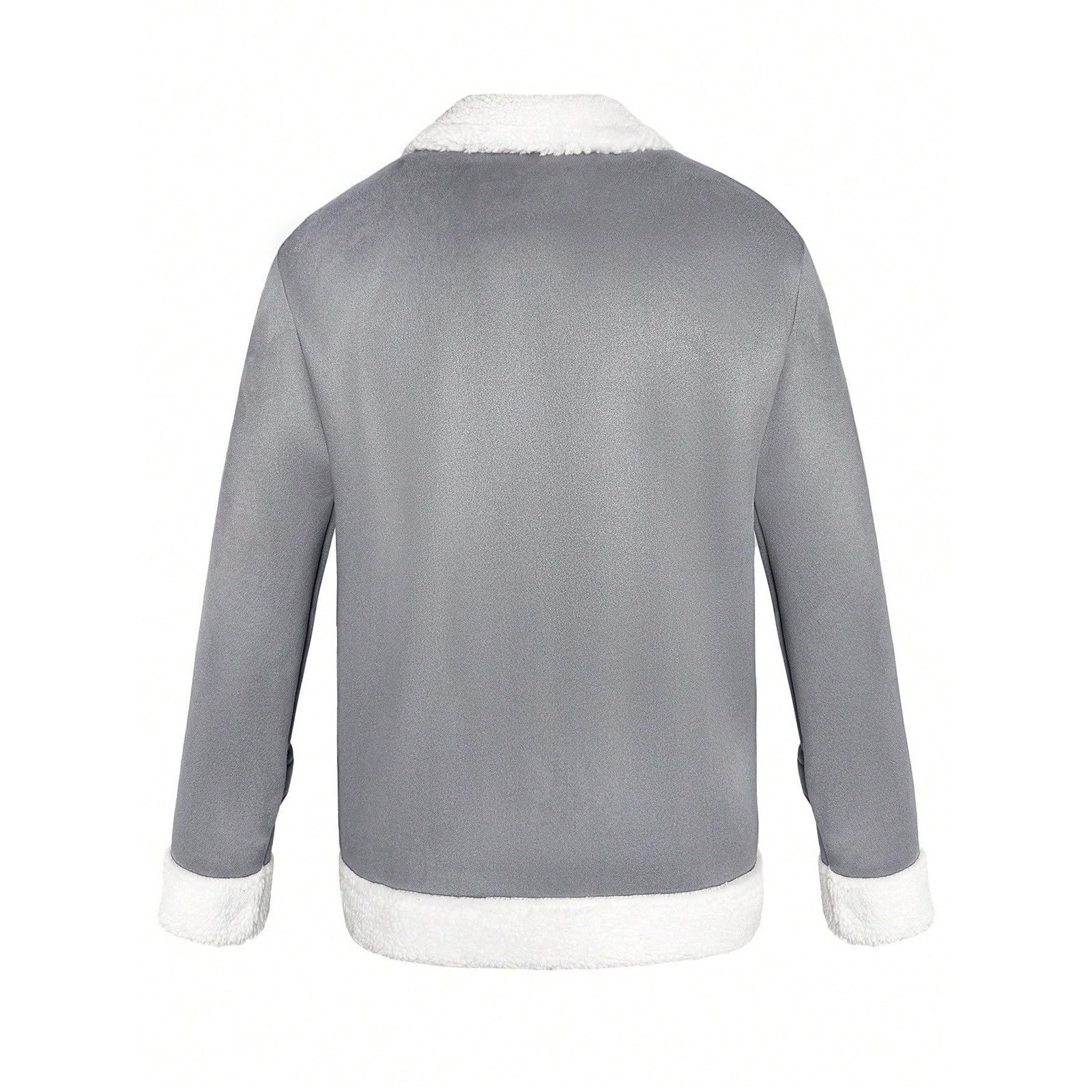 Chaqueta de invierno para hombre, estilo vintage, forro polar con