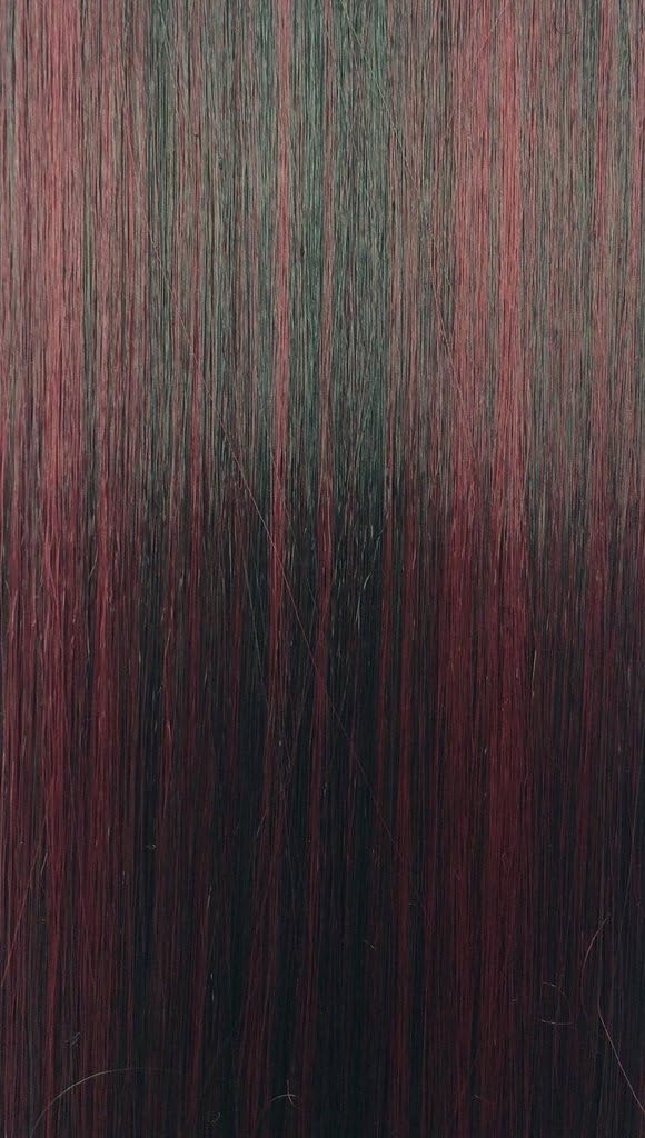 Brazilian Hair Human Hair Blend Hair Extensions - Wild Colors & Highlight Color & Two Tone Color - Silky Straight Michelle Remy Touch 12" 1 Pack (P1b/bg)