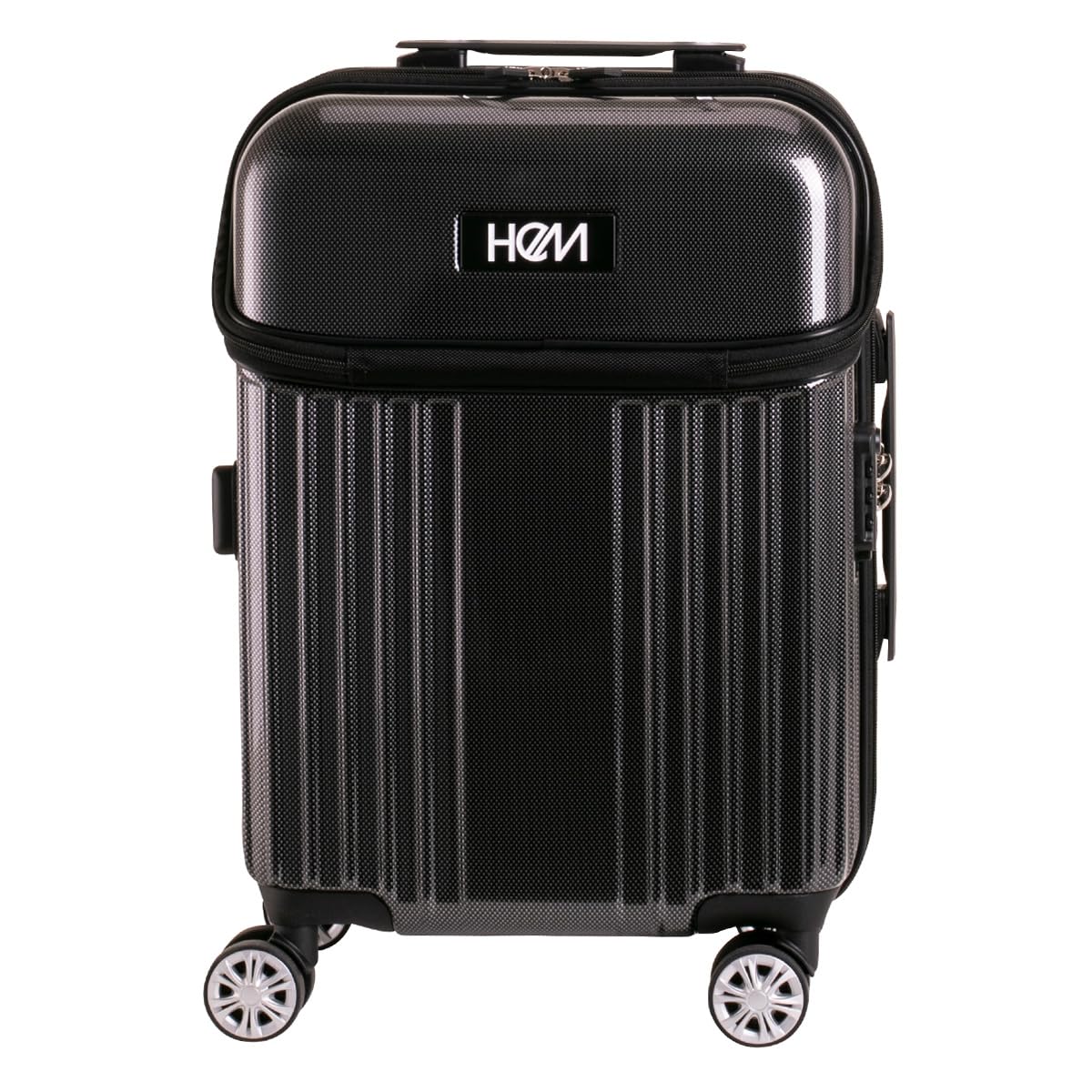 Amazon | [HeM] [ヘム] スーツケース 機内持ち込み 43L 47.5cm 3.4kg 