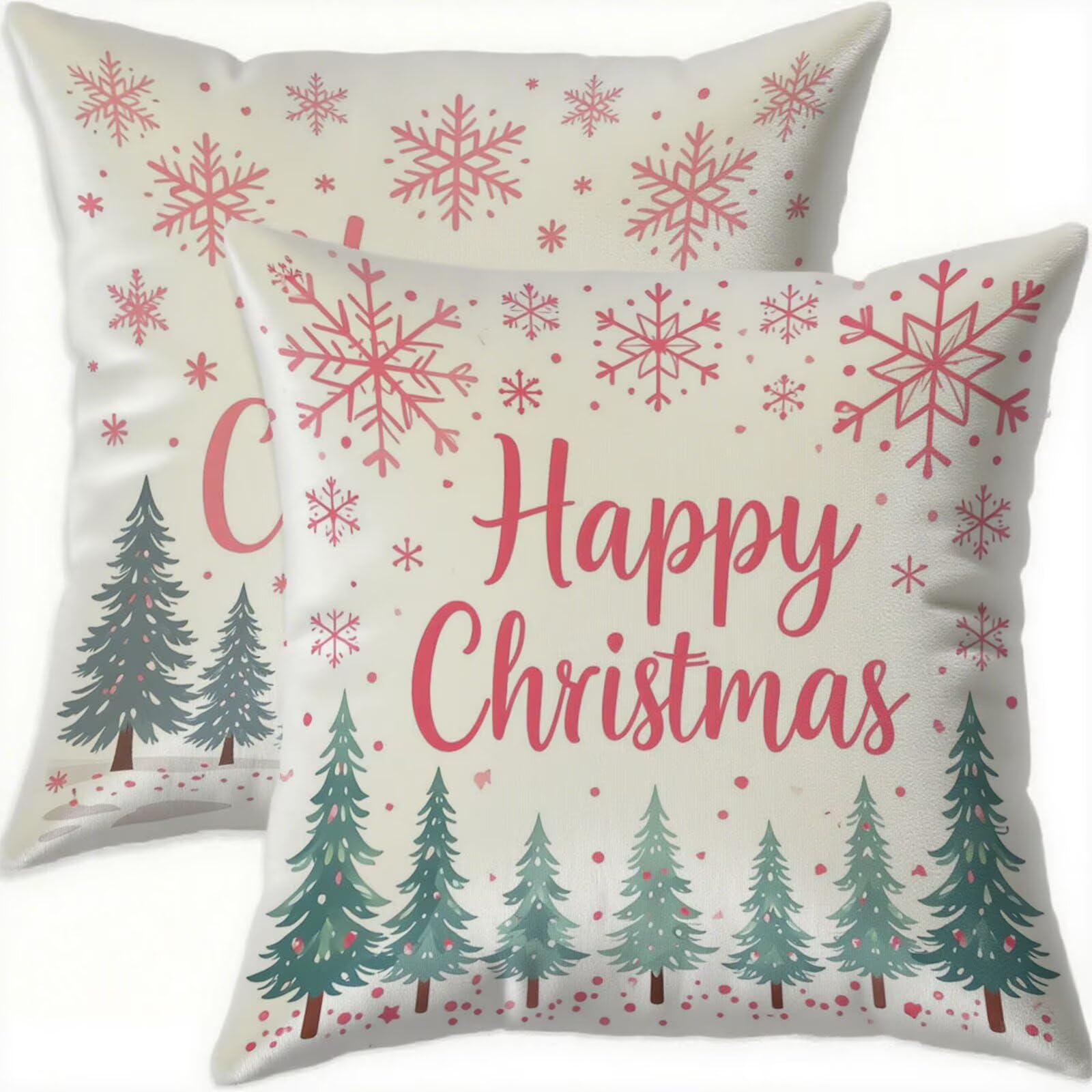 Housse coussin velours 70x70 rose double face de qualité supérieure pour canapé et lit H277