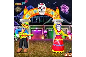 9 Ft Halloween Archway Inflatables for Halloween Decor Outdoor