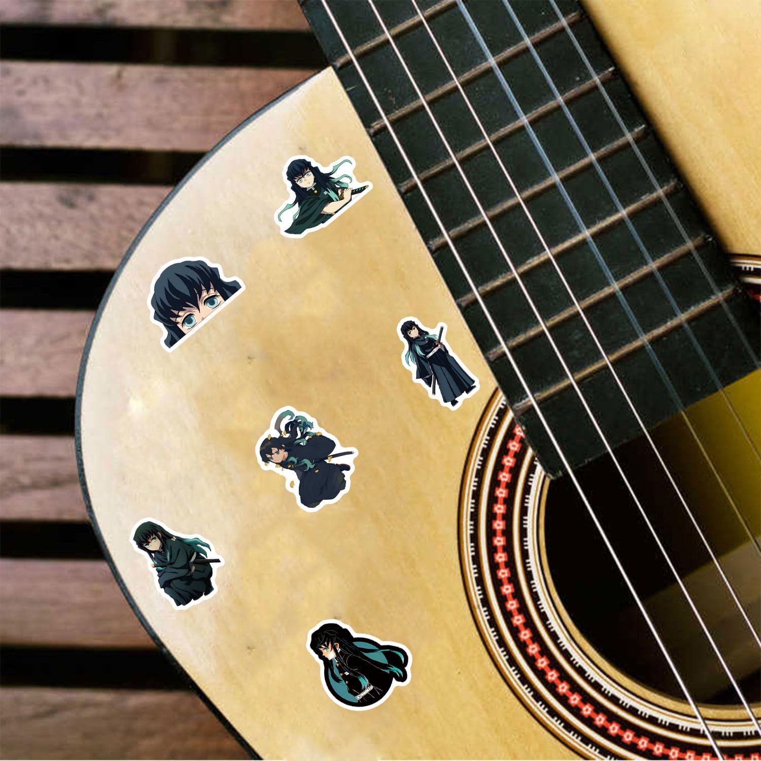 64pcs Japanese Anime Game Romantic Aesthetics Retro Funny Stickers Pop Kawaii Pack | Vsco Funny Cool Deacls Graffiti Stickers Vinyl for Water Bottle Skateboard Luggage Laptop - Image 8