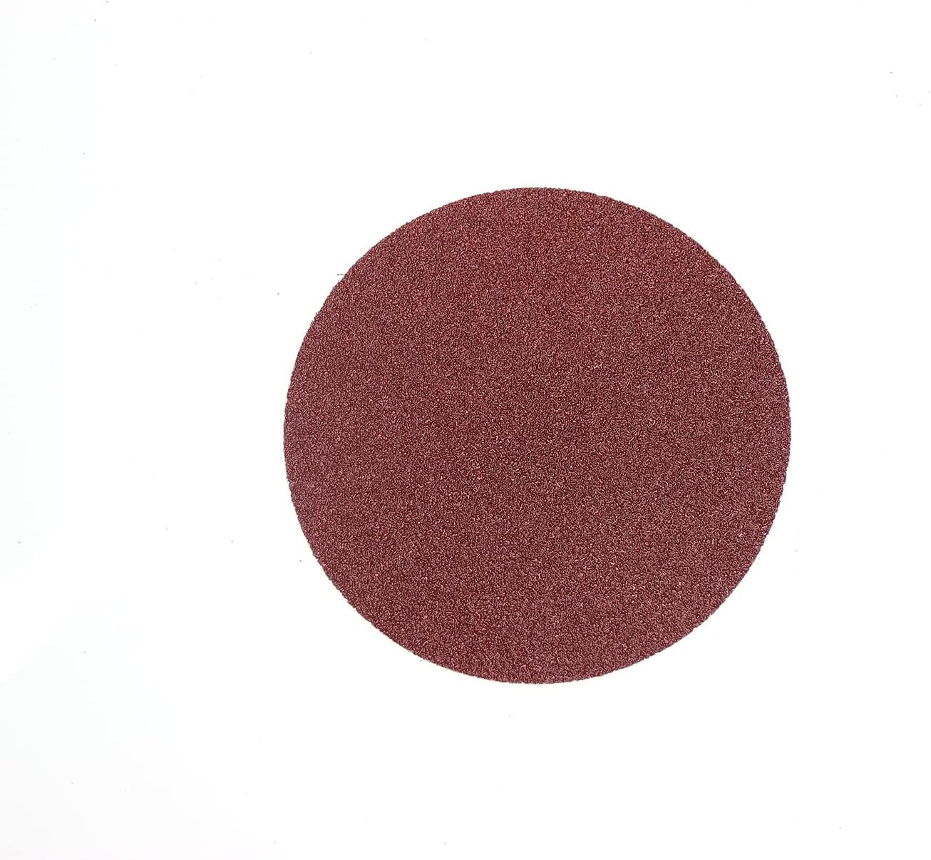 Utoolmart PSA Sanding Discs, 6-inch Self Stick Adhesive Back Sandpaper, 60 Grits No-Hole Aluminum Oxide Sanding Paper, for Random Orbital Sander, Wood, Metal Polishing, 20 Pcs