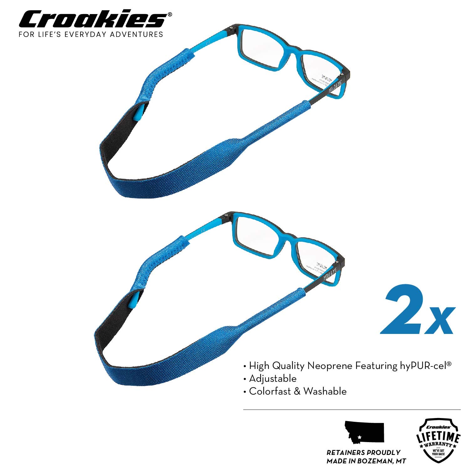 Croakies Kinder-Brillenhalter
