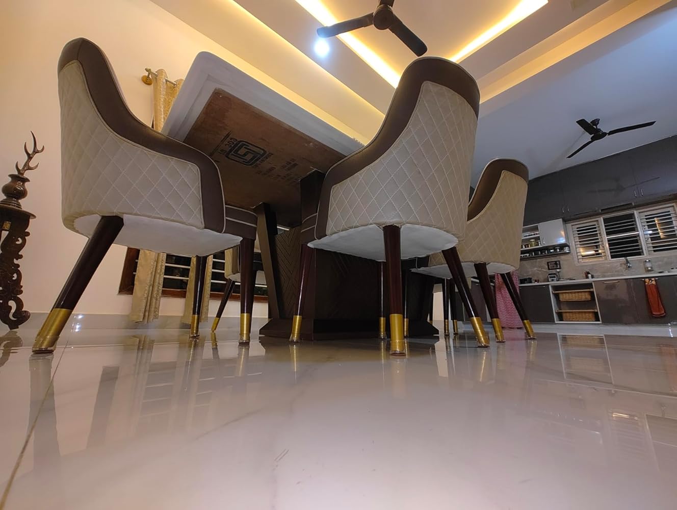 Odara's FloorGuard Silicone Chair Leg Protectors with Felt