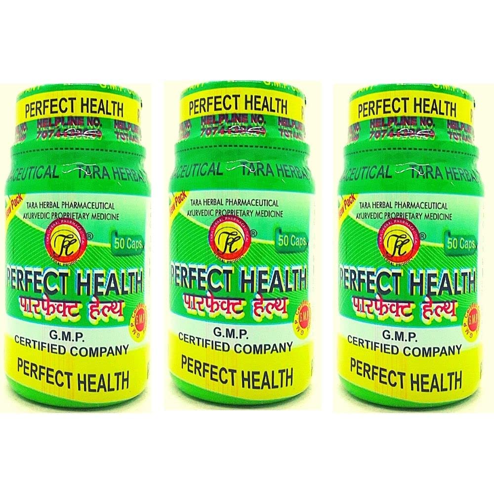 Buy Ayurvedic Perfect Health Capsule for weight gain.(pack of 3)