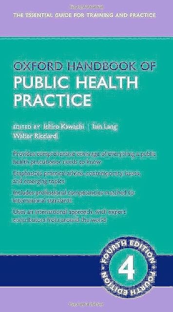 Portada de Oxford Handbook Of Public Health Practice