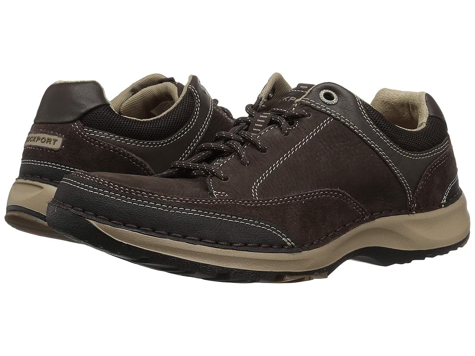 

Rockport RocSports Lite 5 Lace-Up (Dark Bitter Chocolate) Men's Shoes